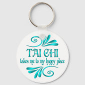Tai Chi Happy Place Sleutelhanger (Voorkant)