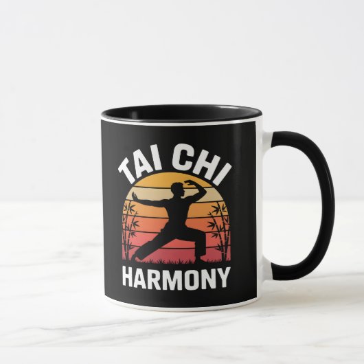 Tai Chi Harmony – Sunset Silhouette Mok (Rechts)