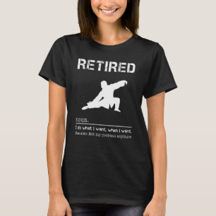 Tai Chi Ik doe wat ik wil als ik wil Zie ook niet T-shirt