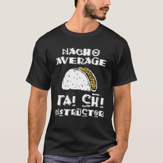 Tai Chi-instructeur Waarschuwing Taichi leraar T-shirt (Voorkant)