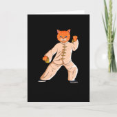 Tai Chi Instructor Tai Chi Cat Kaart (Voorkant)
