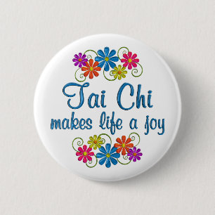 Tai Chi Joy Ronde Button 5,7 Cm