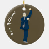 Tai Chi Keramisch Ornament (Achterkant)