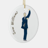 Tai Chi Keramisch Ornament (Rechts)