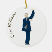 Tai Chi Keramisch Ornament (Voorkant)