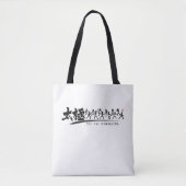 Tai Chi kung fu(功夫) Tote Bag (Voorkant)