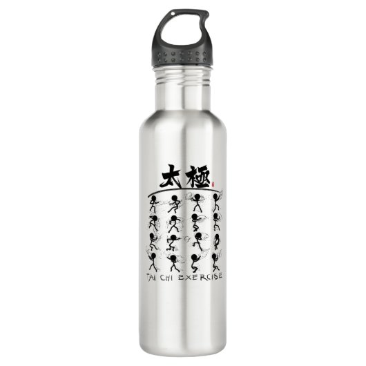 Tai Chi kung fu(功夫) Waterfles (Voorkant)