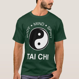 Tai Chi Lichaam Geest Spirit vrienden T-shirt