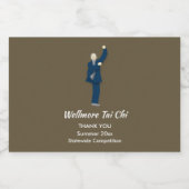 Tai Chi Likeurfles Etiket (Enkel label)