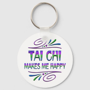 Tai Chi maakt me gelukkig Sleutelhanger