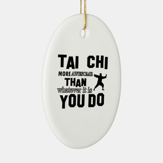 TAI CHI MARTIAL arts cadeaus Keramisch Ornament (Rechts)