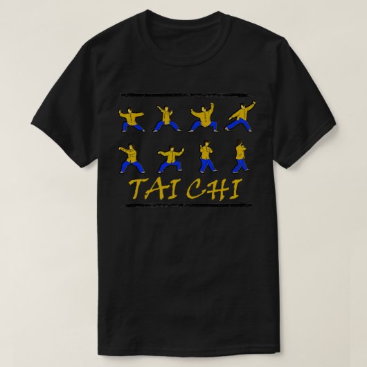 Tai Chi Martial Arts Self Defense Gift 6 T-shirt (Design voorkant)