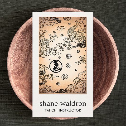 Tai Chi Martial Arts Visitekaartje