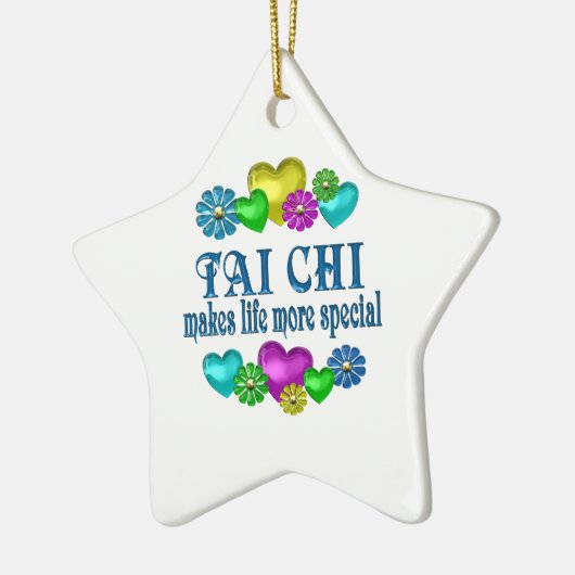Tai Chi Meer speciaal Keramisch Ornament (Links)