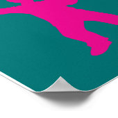 Tai Chi Pop Art Poster (Hoek)