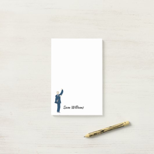 Tai Chi Post-it® Notes (Op bureau)