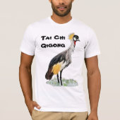 Tai Chi Qigong Crane T-shirt (Voorkant)