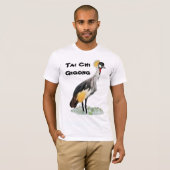 Tai Chi Qigong Crane T-shirt (Voorkant volledig)