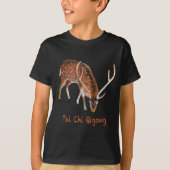 Tai Chi Qigong Deer T-shirt (Voorkant)