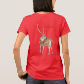 Tai Chi Qigong Deer T-shirt (Achterkant)