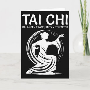 Tai Chi Qigong Kraan Martial Arts Yoga Meditatie Kaart