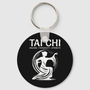 Tai Chi Qigong Kraan Martial Arts Yoga Meditatie Sleutelhanger