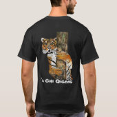 Tai Chi Qigong Large Tiger Face T-shirt (Achterkant)