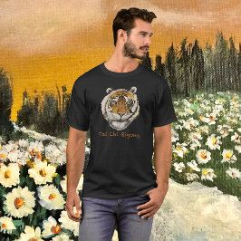 Tai Chi Qigong Retro Tiger Active Shirt