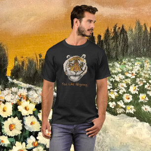 Tai Chi Qigong Retro Tiger Active Shirt
