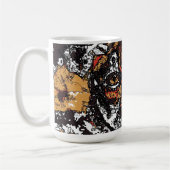 Tai Chi Qigong Tiger Iconic Insight PaintingDesign Koffiemok (Links)