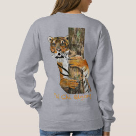 Tai Chi Qigong Tiger Iconic Insight PaintingDesign Trui