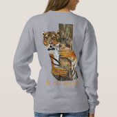 Tai Chi Qigong Tiger Women's Sweatshirt (Achterkant)