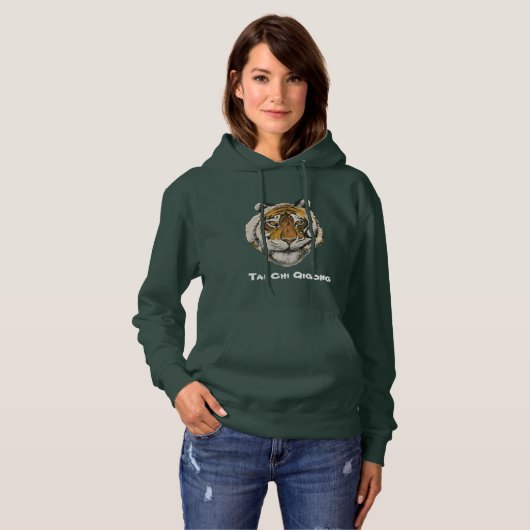 Tai Chi Qigong Vrouwen Sweatshirt (Voorkant volledig)