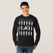 Tai-Chi Same is Lame Tee Shirt - Loop naar Humorou (Voorkant volledig)