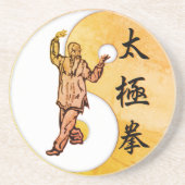 Tai Chi Sandstone Onderzetter (Voorkant)