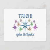 Tai Chi Sparkles Briefkaart (Voorkant)