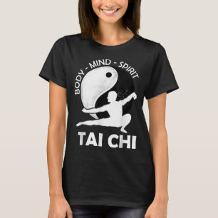 Tai Chi - Spirituele Yin Yang Mind Body Wellness M T-shirt