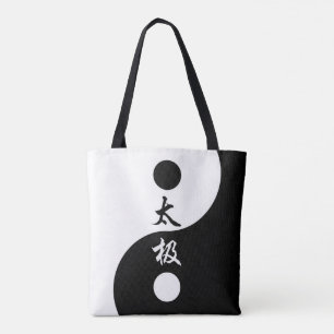 Tai Chi Symbol Tole Bag Tote Bag