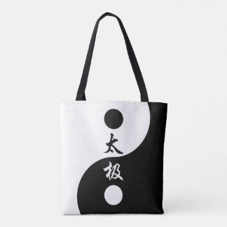 Tai Chi Symbol Tole Bag Tote Bag