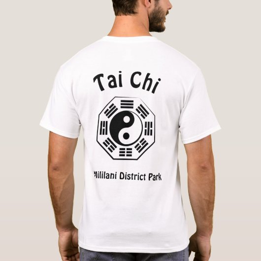 tai chi t-shirt (Achterkant)