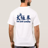 Tai Chi T-shirt for training (Achterkant)