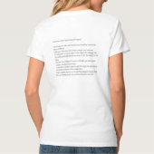 Tai Chi T-shirt met gedicht (Achterkant)