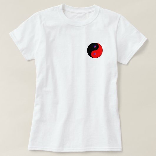 tai chi t-shirt voor vrouwen (Design voorkant)