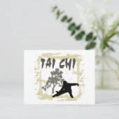 TAI CHI T-Shirts Briefkaart (Staand voorkant)