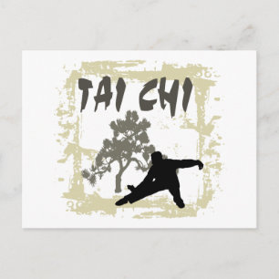 TAI CHI T-Shirts Briefkaart