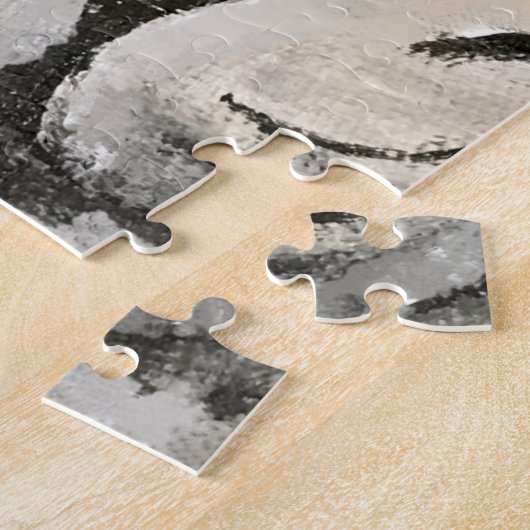 Tai Chi Tiger Face Legpuzzel (Zijkant)