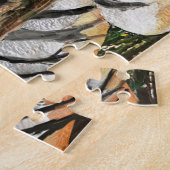 Tai Chi Tiger Illustratie Legpuzzel (Zijkant)