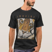 Tai Chi Tiger, personaliseer tekst T-shirt (Voorkant)