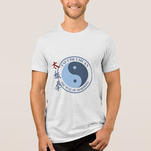 Tai Chi Tri-Blend Shirt (Voorkant)