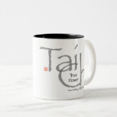 Tai Chi 'True Power'-Mok Tweekleurige Koffiemok (Voorkant rechts)
